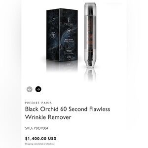 Black Orchid 60 Second Flawless Wrinkle Remover